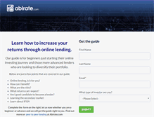 Tablet Screenshot of ablrate.com